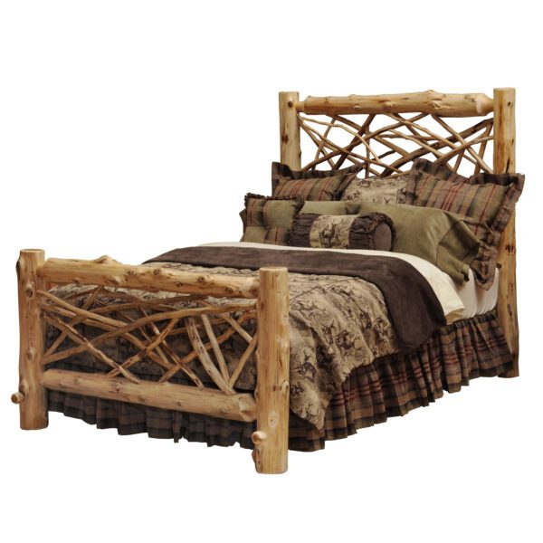 The natural cedar twig bed