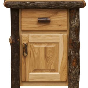 Natural Hickory Enclosed Nightstand