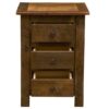 Three Drawer Nightstand - Image 5