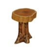 Stump Nightstand - Natural Cedar
