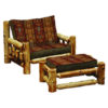 Chair and a Half - Natural Cedar - Upgrade Fabric