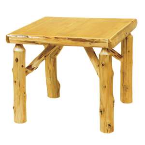 Game Table - 32-inch - Natural Cedar