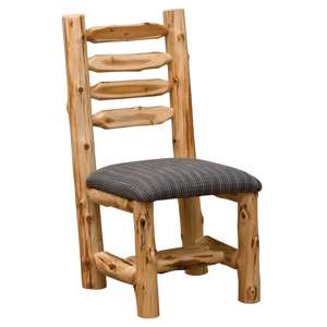 Side Chair - Natural Cedar - Standard Leather