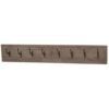 WoodShop Wall Coat Rack - 48-inch
